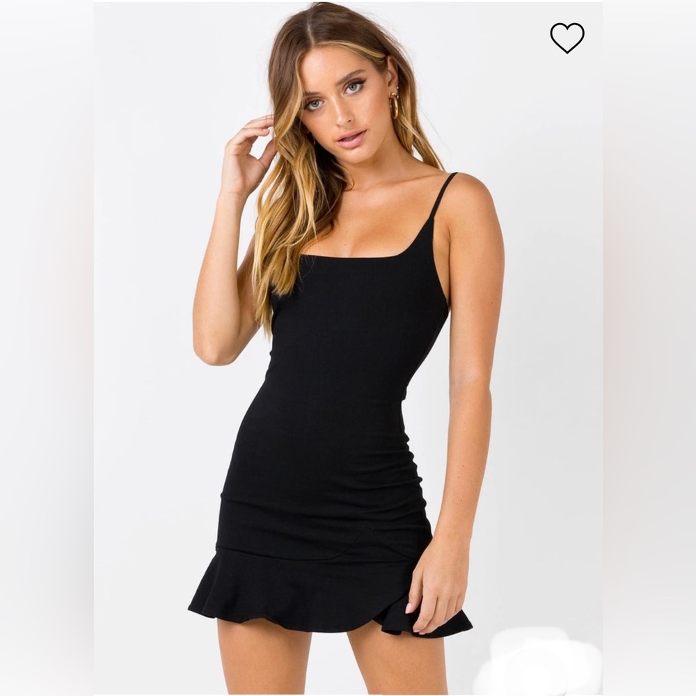 Princess Polly Kiribati Black Mini Dress